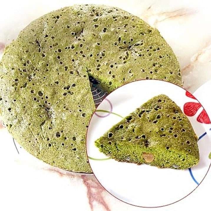 オールパンゼロで!抹茶のフライパンケーキ♪